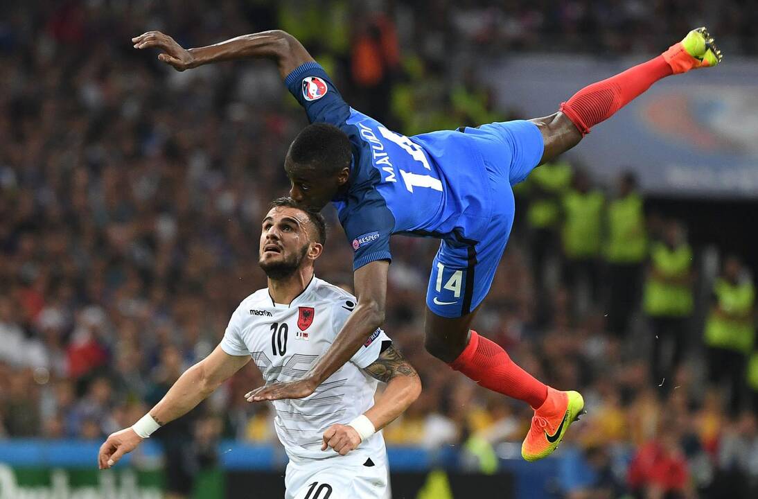 Euro 2016: Prancūzija - Albanija 2:0