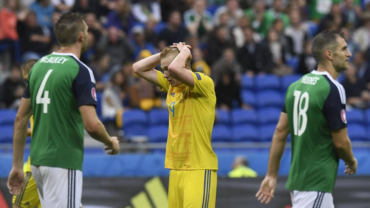 Euro 2016: Šiaurės Airija - Ukraina 2:0