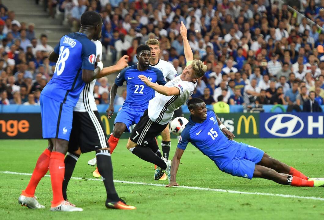 Euro 2016: Prancūzija - Vokietija 2:0