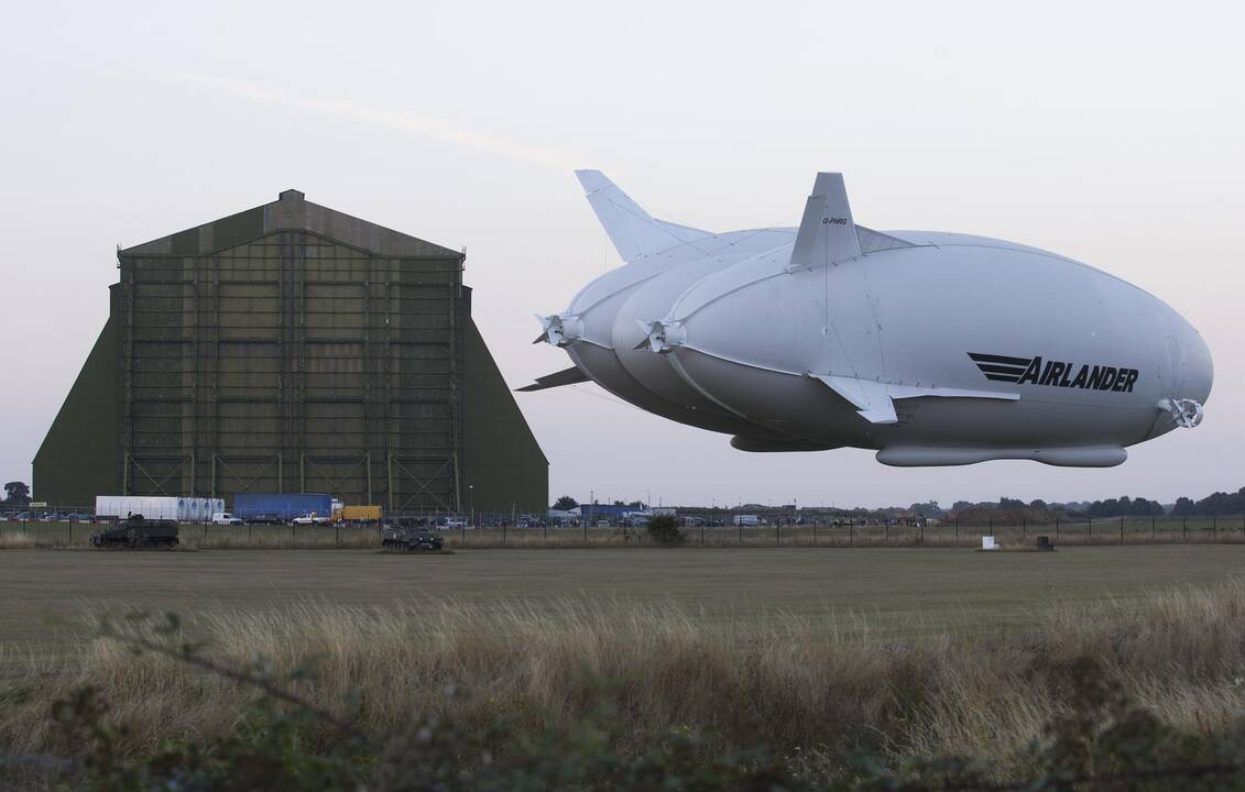 Didžiausias pasaulyje orlaivis „Airlander 10“