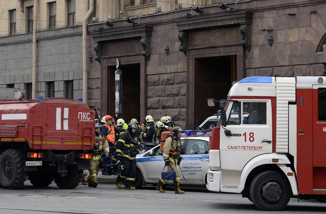 Teroro išpuolis Sankt Peterburge