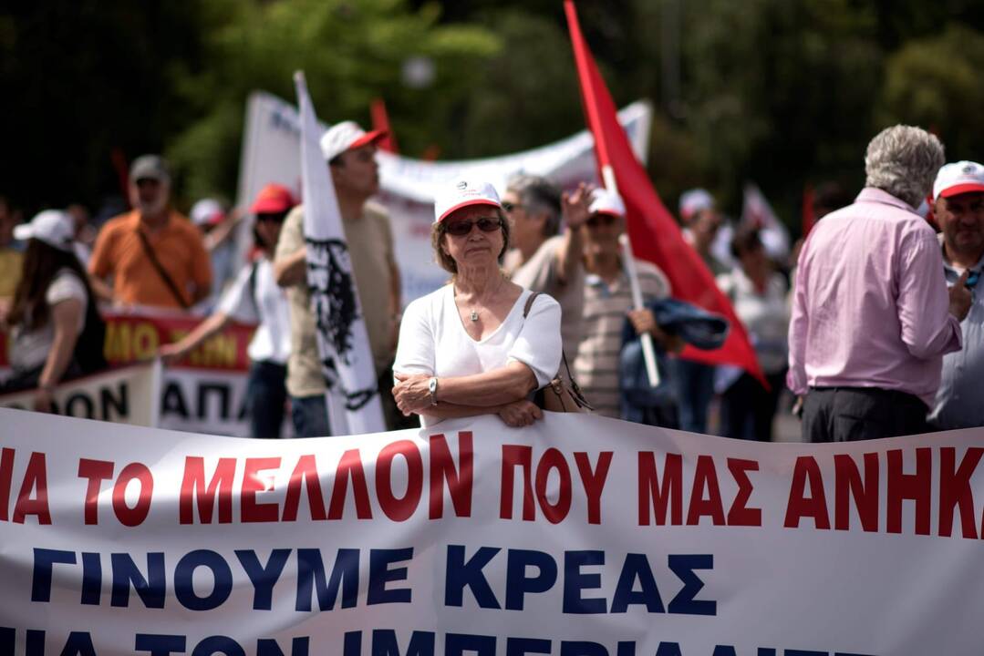 Tarptautinės darbo dienos protestai pasaulyje