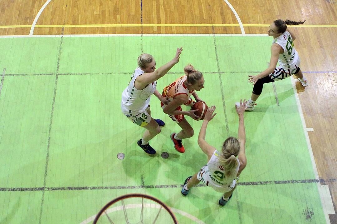 LMKL: „Aistės-LSU“ – „Sūduva“ 55:65