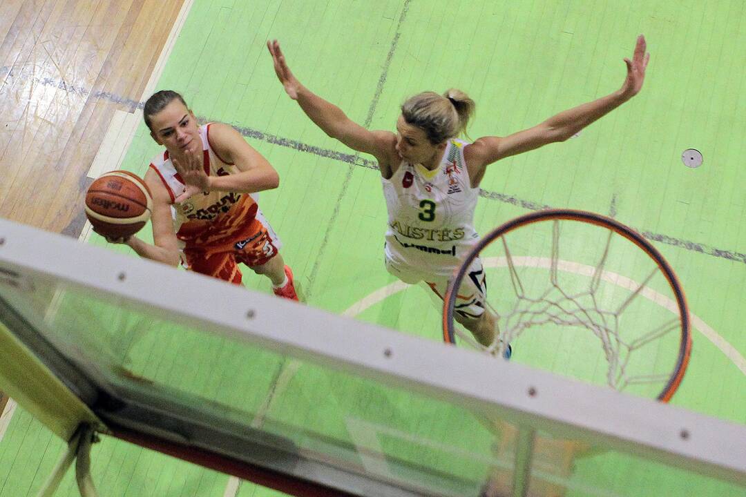 LMKL: „Aistės-LSU“ – „Sūduva“ 55:65