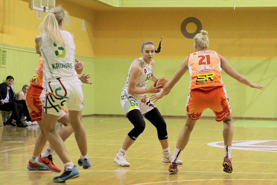 LMKL: „Aistės-LSU“ – „Sūduva“ 55:65