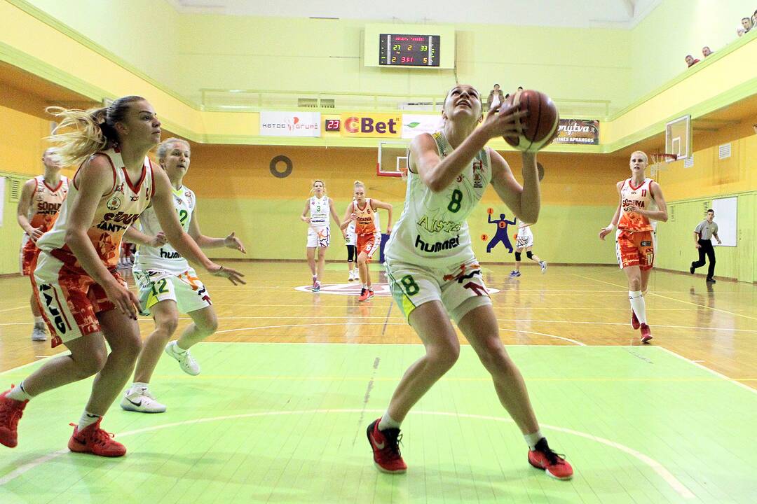 LMKL: „Aistės-LSU“ – „Sūduva“ 55:65