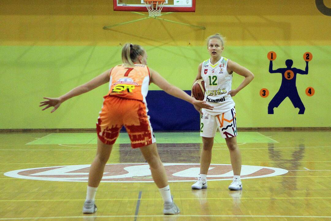LMKL: „Aistės-LSU“ – „Sūduva“ 55:65