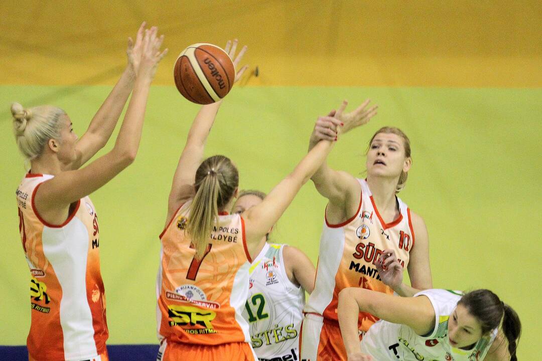 LMKL: „Aistės-LSU“ – „Sūduva“ 55:65