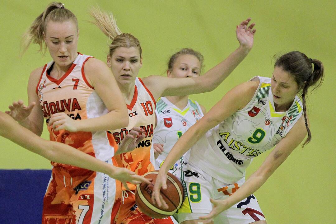 LMKL: „Aistės-LSU“ – „Sūduva“ 55:65
