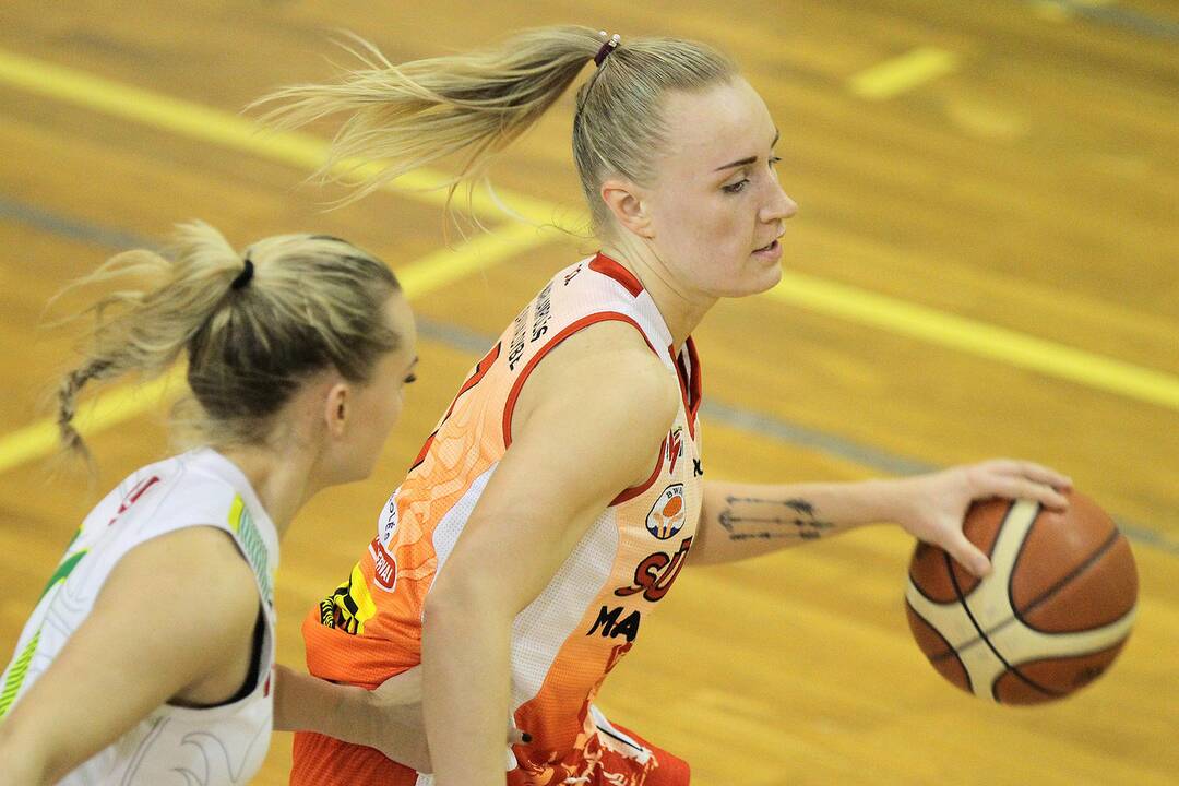 LMKL: „Aistės-LSU“ – „Sūduva“ 55:65