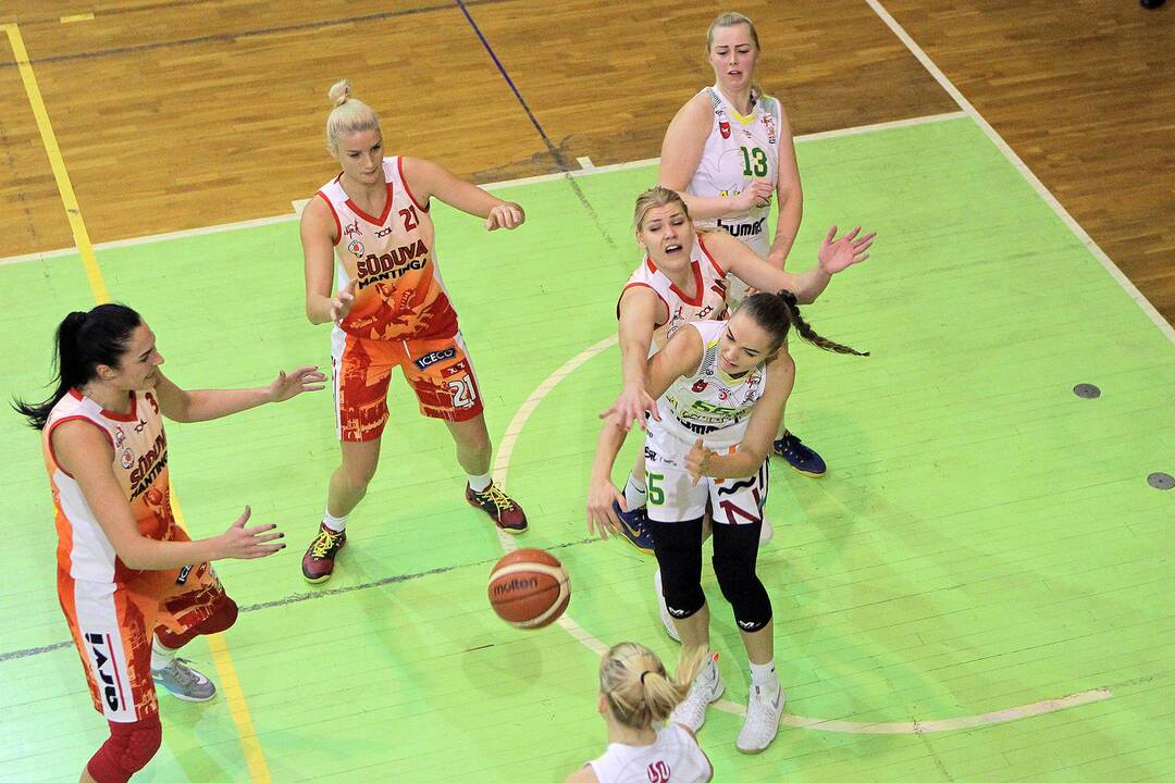 LMKL: „Aistės-LSU“ – „Sūduva“ 55:65