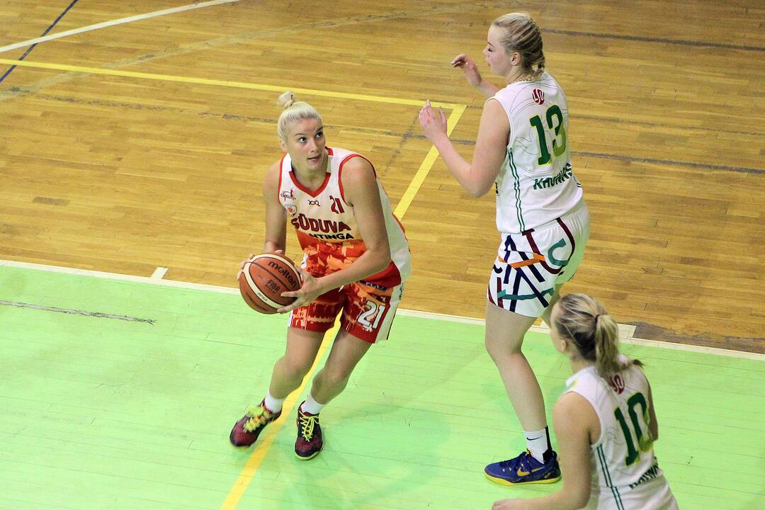 LMKL: „Aistės-LSU“ – „Sūduva“ 55:65