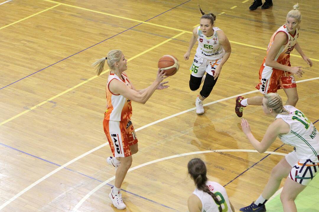 LMKL: „Aistės-LSU“ – „Sūduva“ 55:65