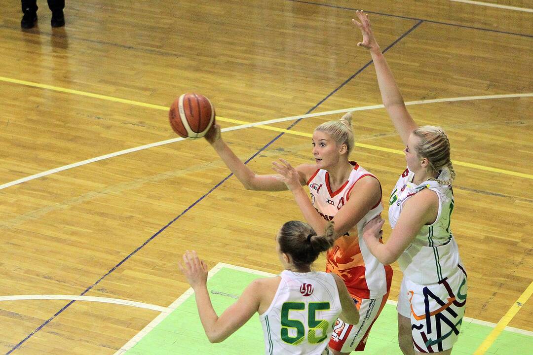 LMKL: „Aistės-LSU“ – „Sūduva“ 55:65