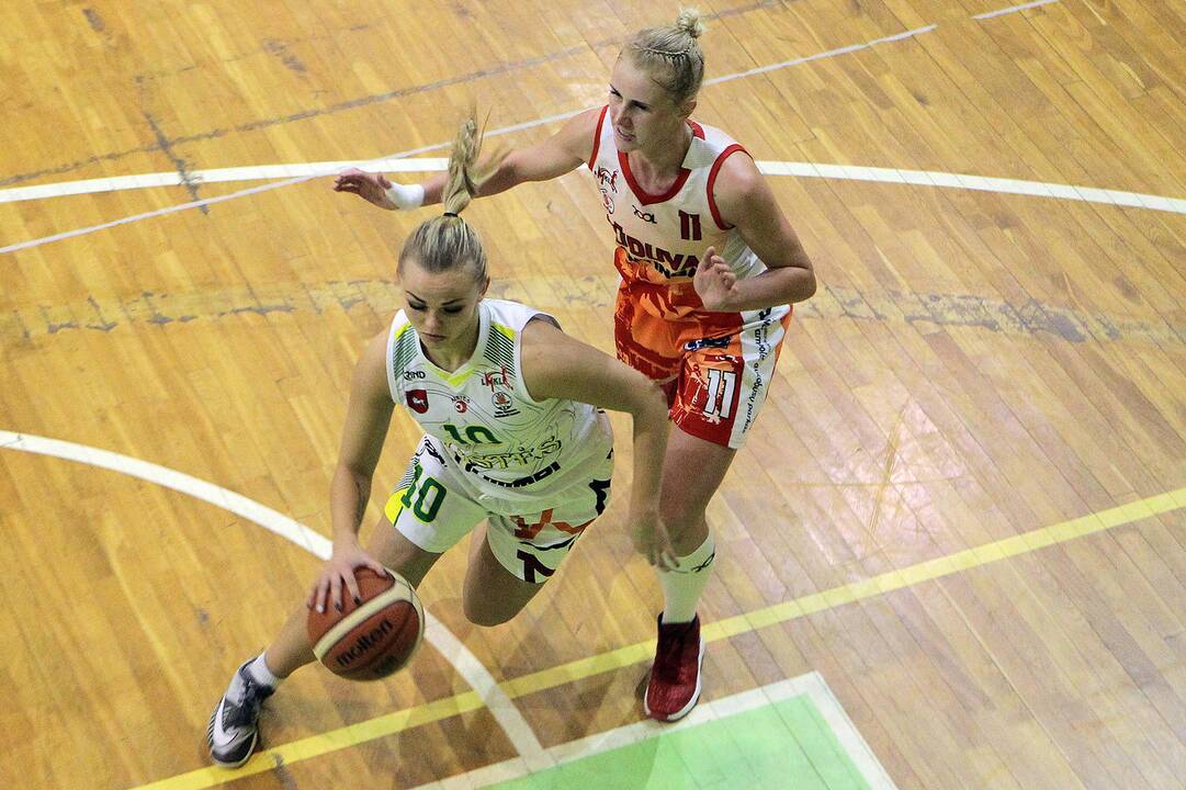 LMKL: „Aistės-LSU“ – „Sūduva“ 55:65