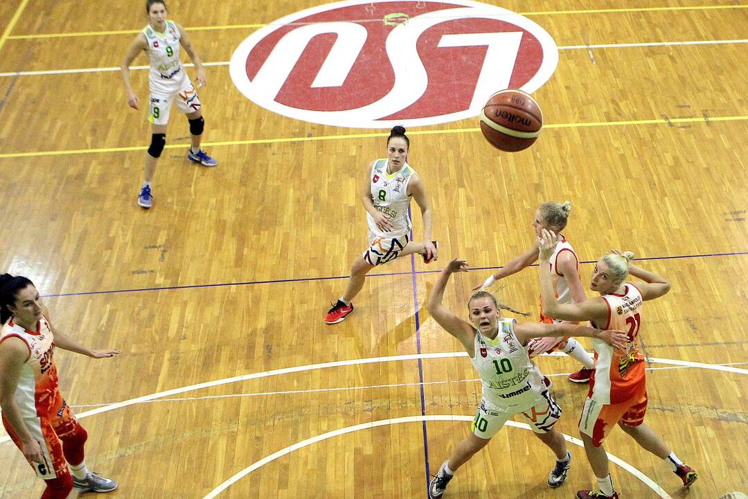 LMKL: „Aistės-LSU“ – „Sūduva“ 55:65