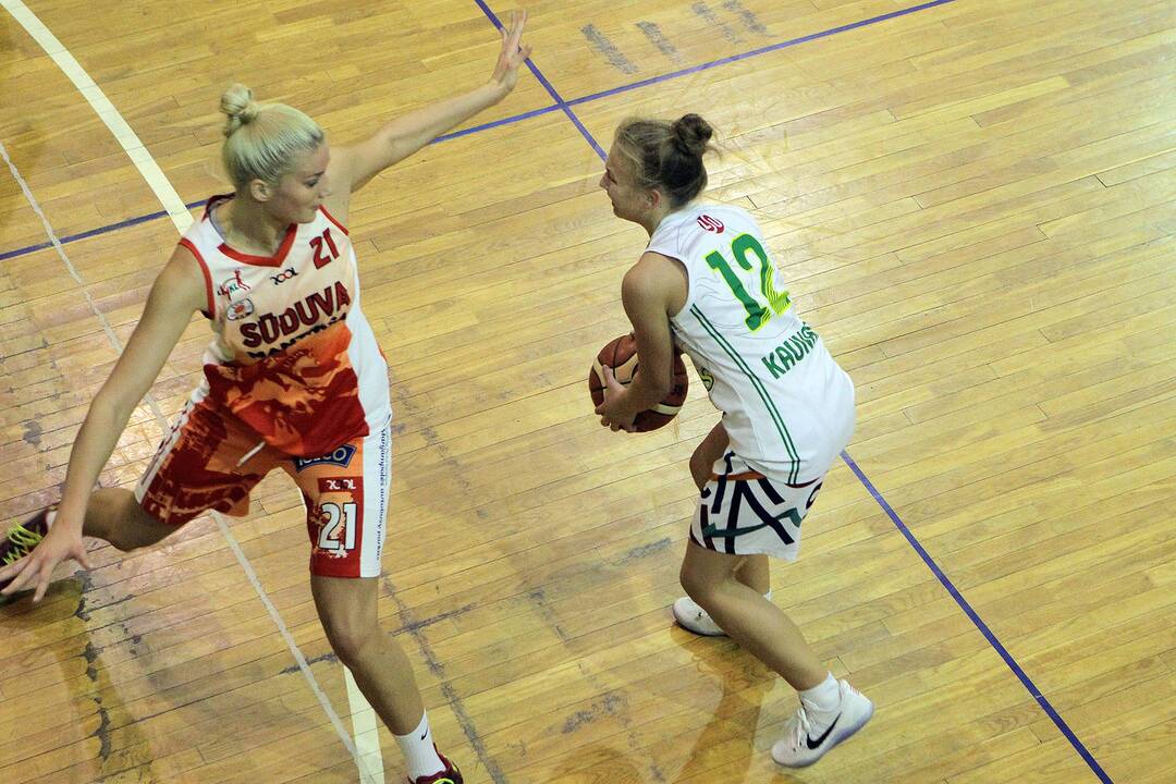 LMKL: „Aistės-LSU“ – „Sūduva“ 55:65