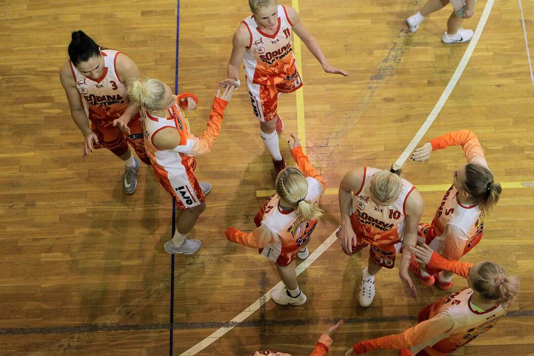 LMKL: „Aistės-LSU“ – „Sūduva“ 55:65