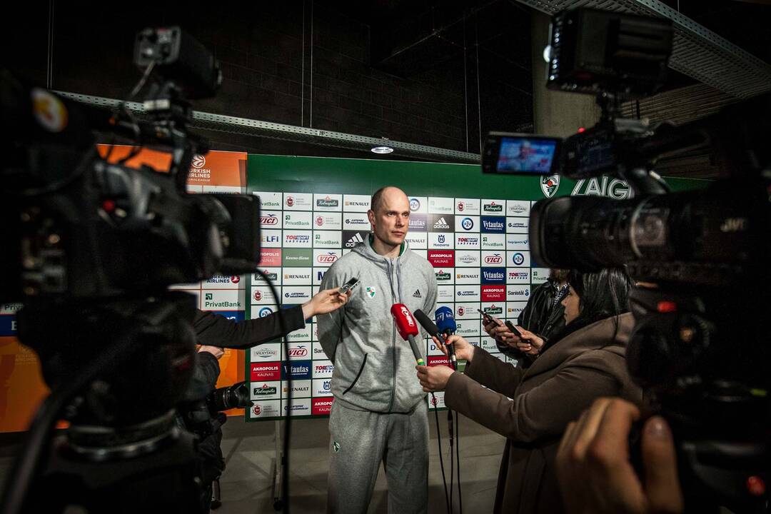 "Žalgirio" treniruotė prieš kovą su "Galatasaray"