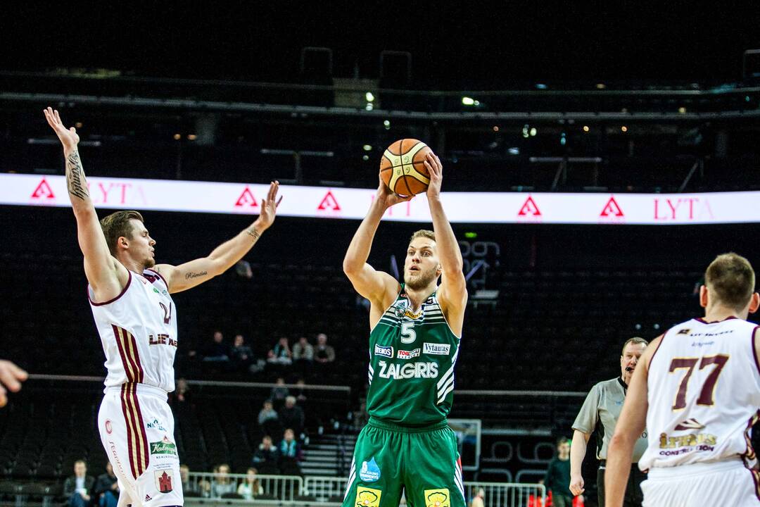 "Žalgiris" - "Lietkabelis" Kauno "Žalgirio" arenoje