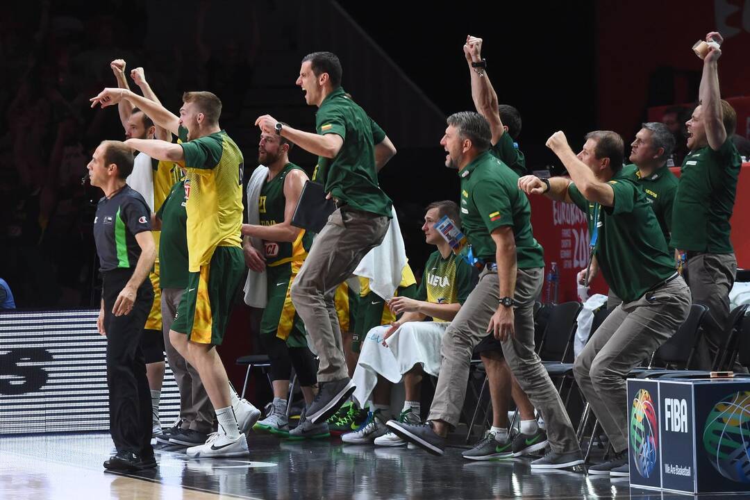 Europos čempionato ketvirtfinalis: Lietuva - Italija 95:85