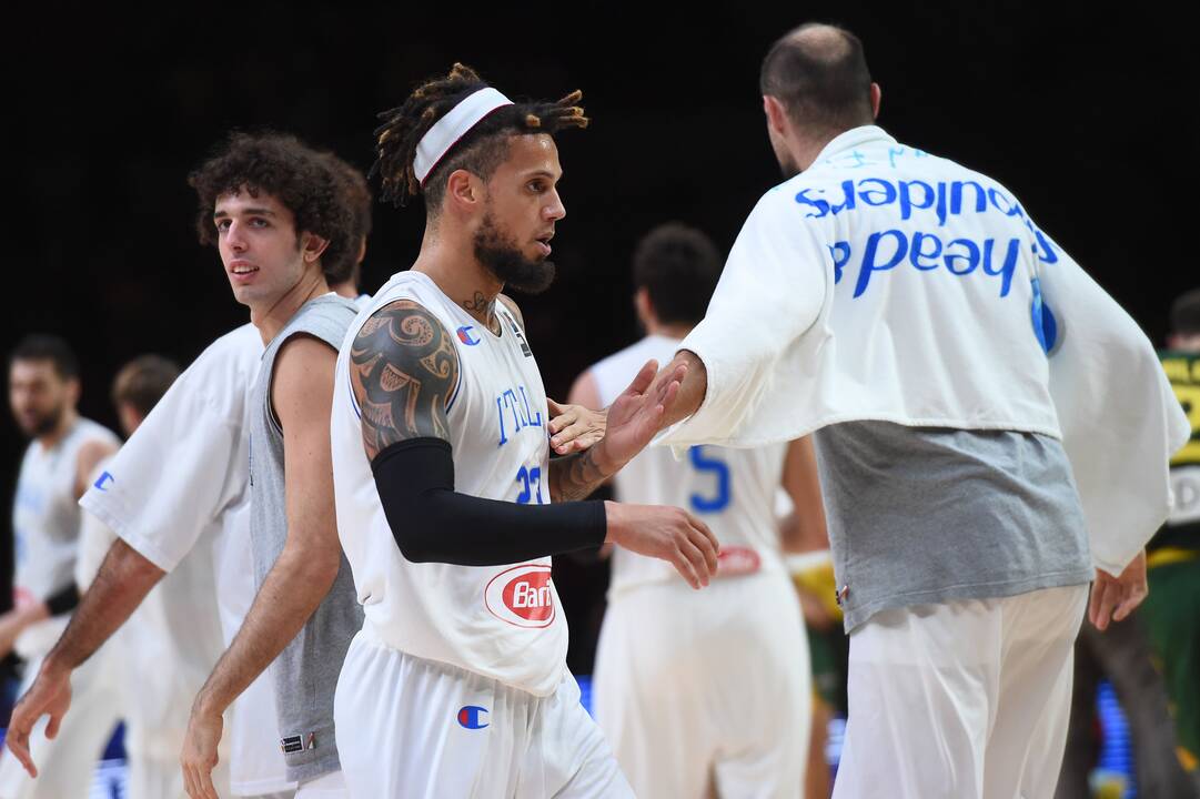Europos čempionato ketvirtfinalis: Lietuva - Italija 95:85