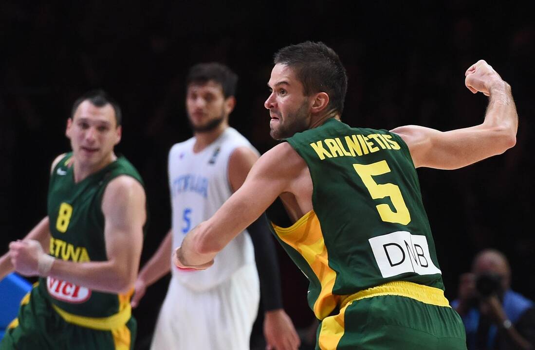 Europos čempionato ketvirtfinalis: Lietuva - Italija 95:85