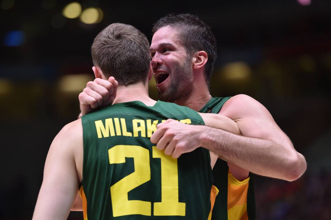 Europos čempionato ketvirtfinalis: Lietuva - Italija 95:85