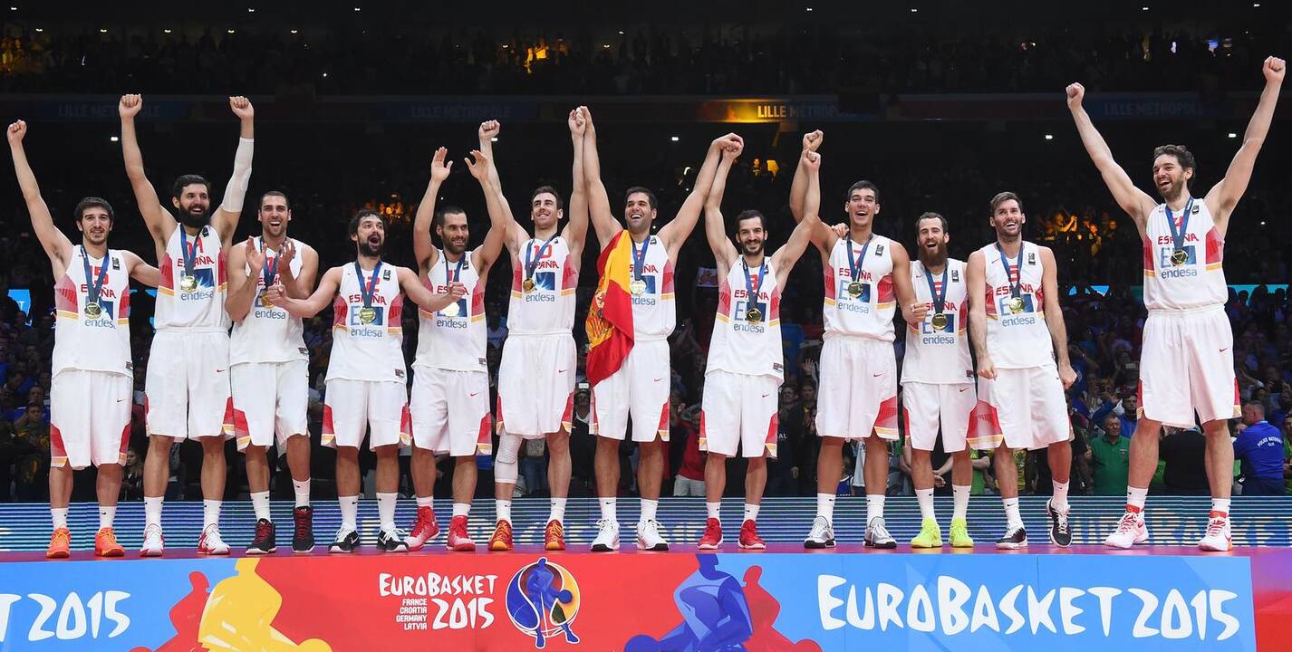 Europos čempionato finalas: Lietuva - Ispanija 63:80