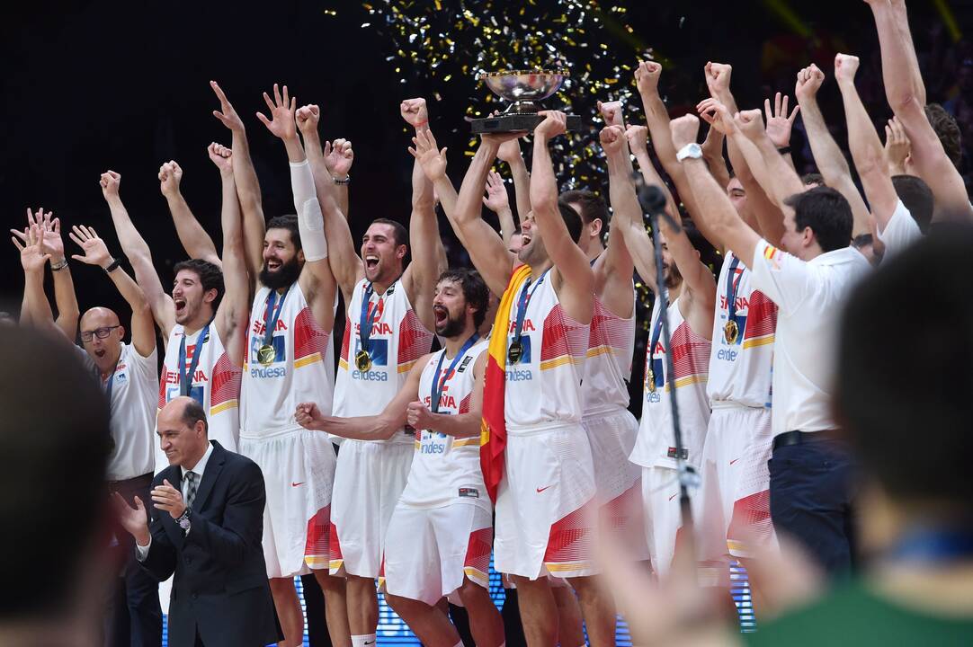 Europos čempionato finalas: Lietuva - Ispanija 63:80