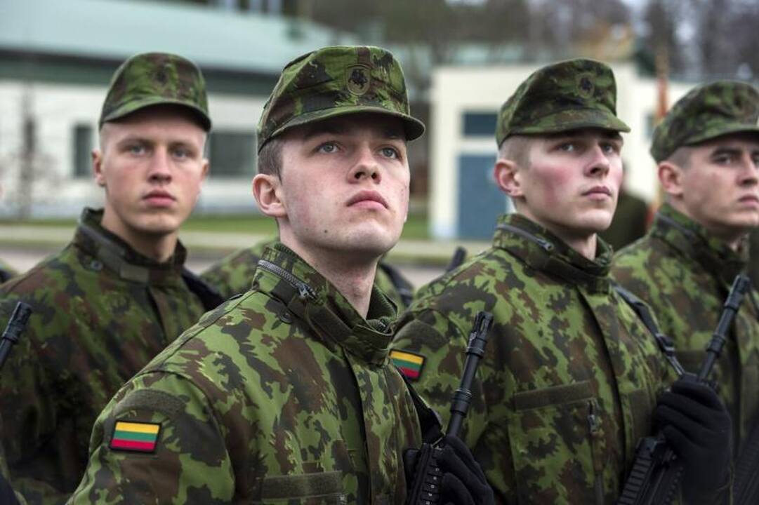 Šauktinių priesaikos ceremonija Rukloje