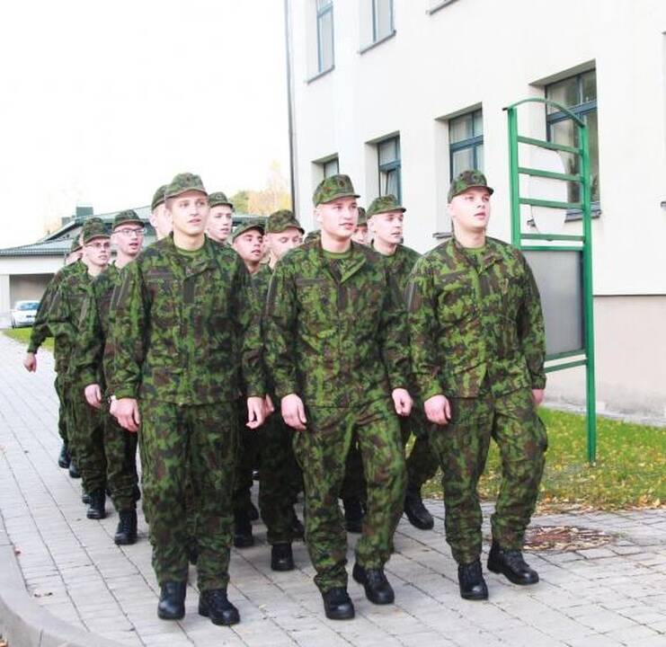 Šauktinių priesaikos ceremonija Rukloje