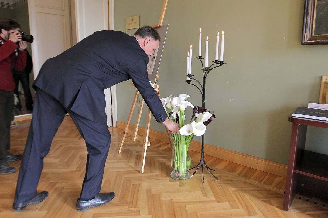 Atsisveikinimas su prof. Leonidu Donskiu