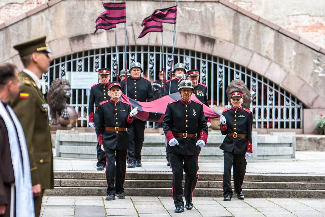 Šaulių sąjungos vado pasikeitimo ceremonija