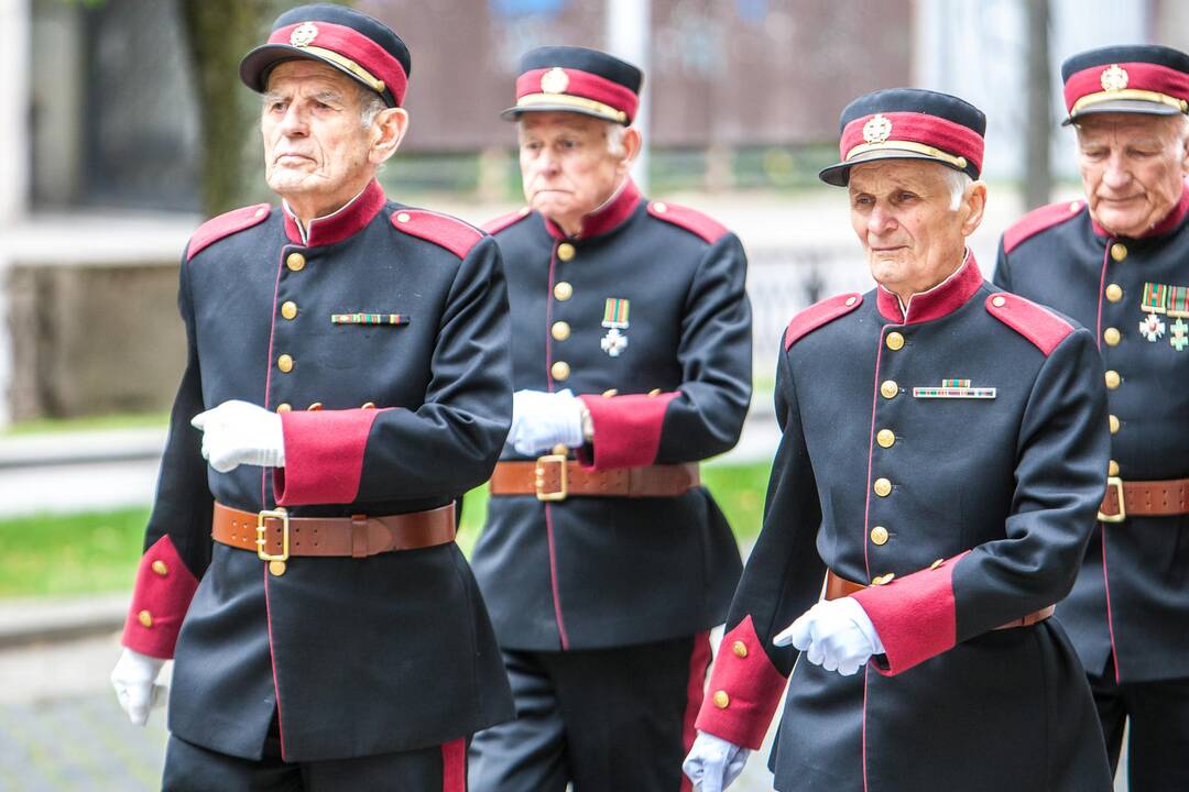 Šaulių sąjungos vado pasikeitimo ceremonija