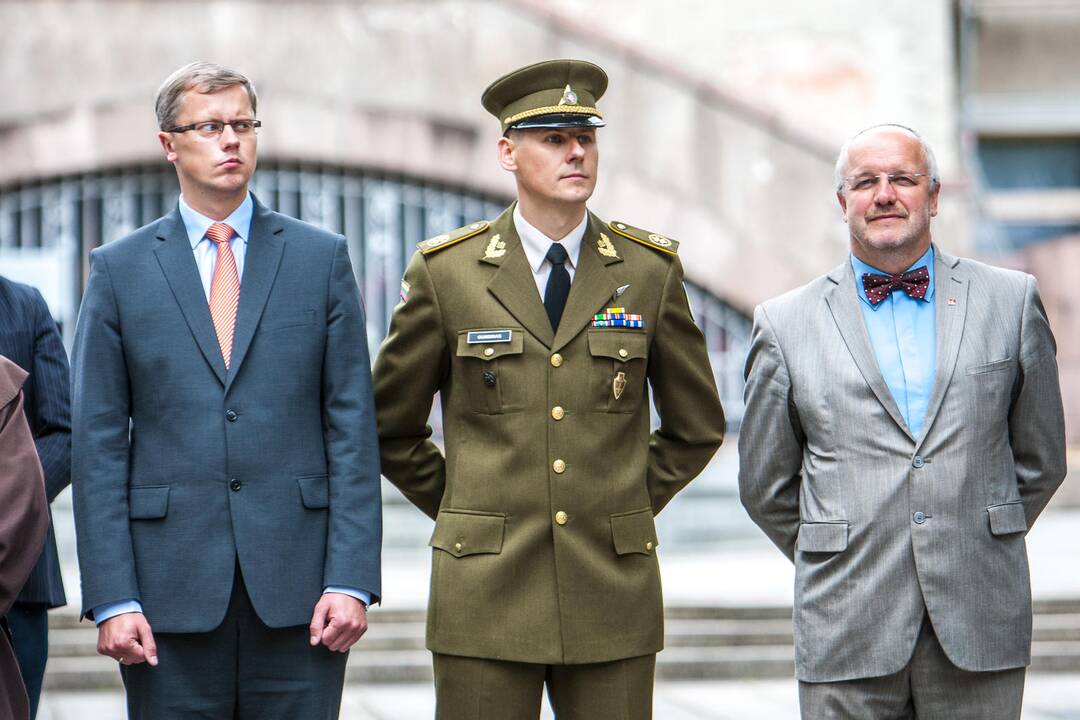 Šaulių sąjungos vado pasikeitimo ceremonija