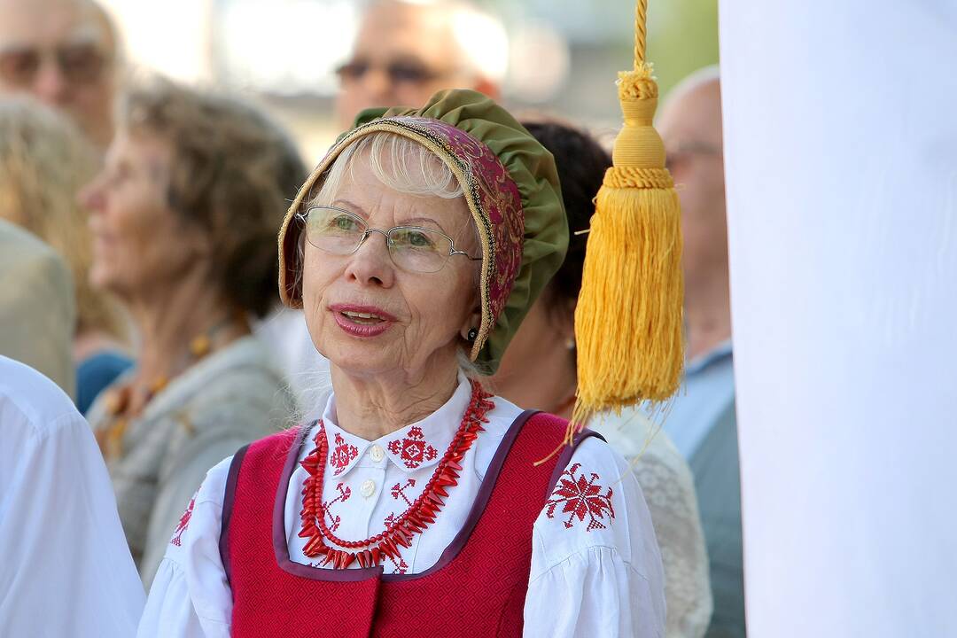 Kaune paminėta Juodojo kaspino diena ir 26-osios Baltijos kelio metinės.