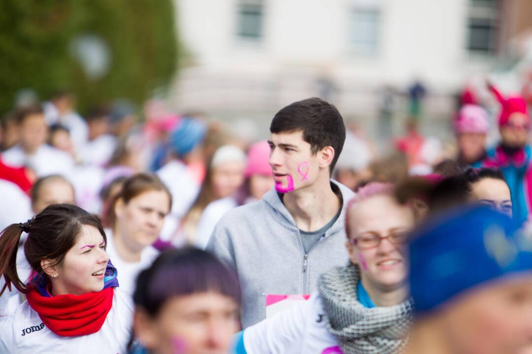 Bėgimas prieš krūties vėžį „Pink RUN“