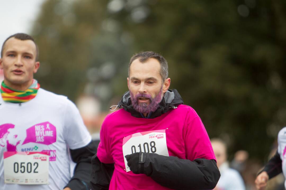 Bėgimas prieš krūties vėžį „Pink RUN“