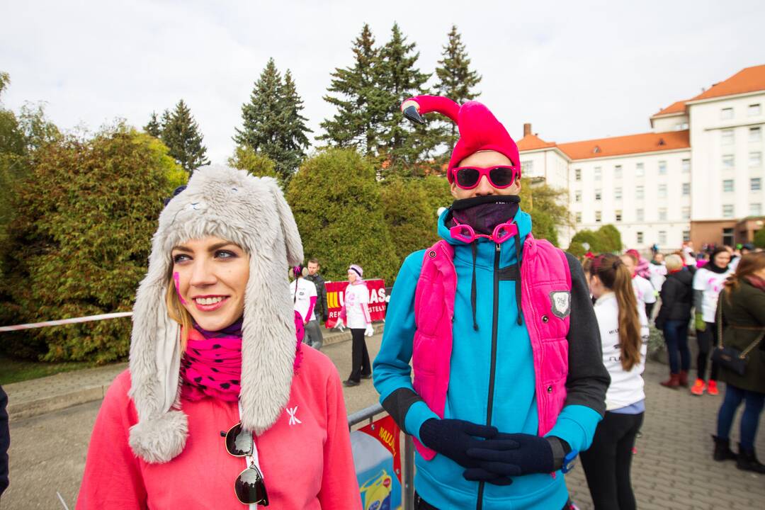 Bėgimas prieš krūties vėžį „Pink RUN“