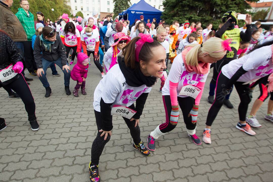 Bėgimas prieš krūties vėžį „Pink RUN“