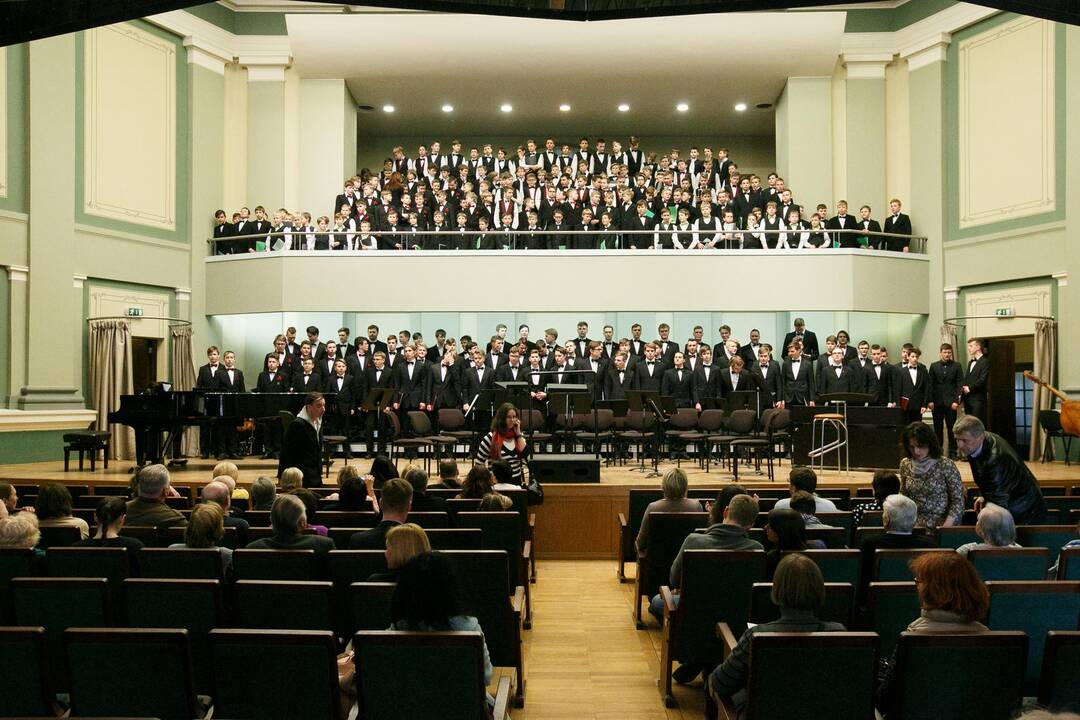 Chorų festivalis-akcija "Lietuvos berniukai prieš smurtą ir narkomaniją"