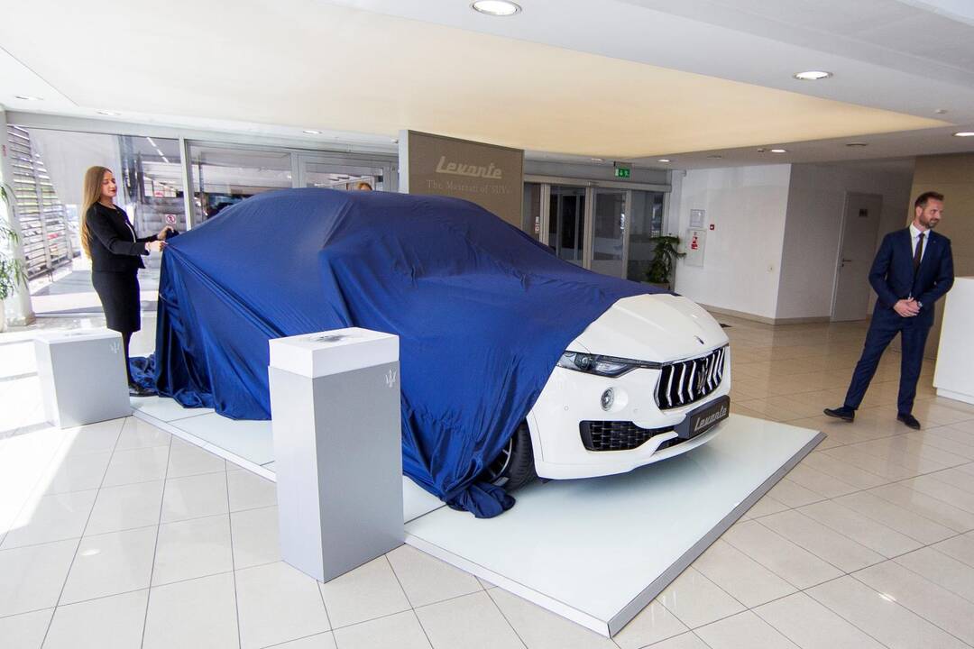 Visureigio „Maserati Levante“ pristatymas