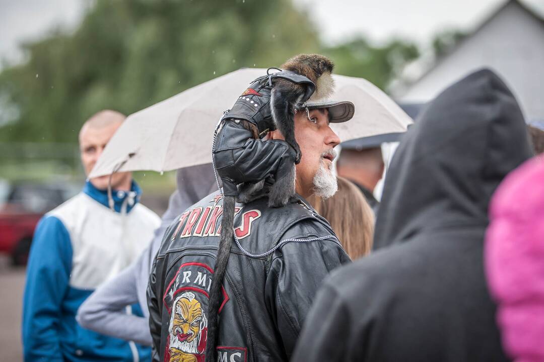 Motociklininkų paradas Kaune