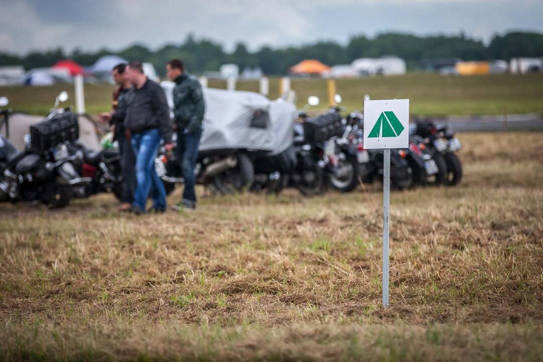 Motociklininkų paradas Kaune