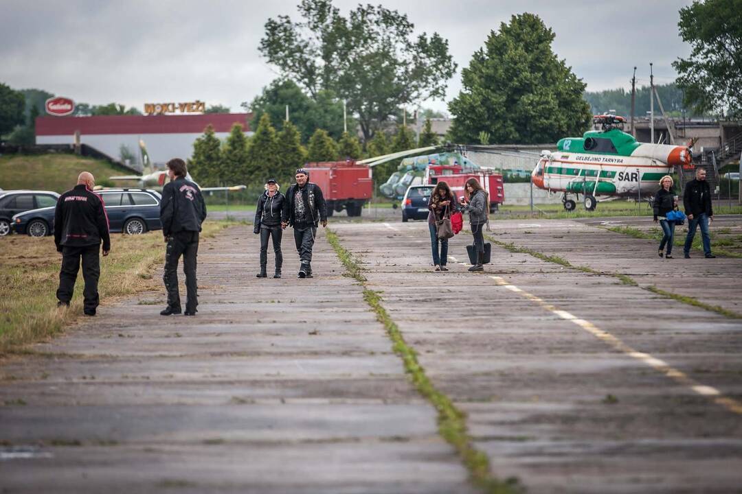 Motociklininkų paradas Kaune