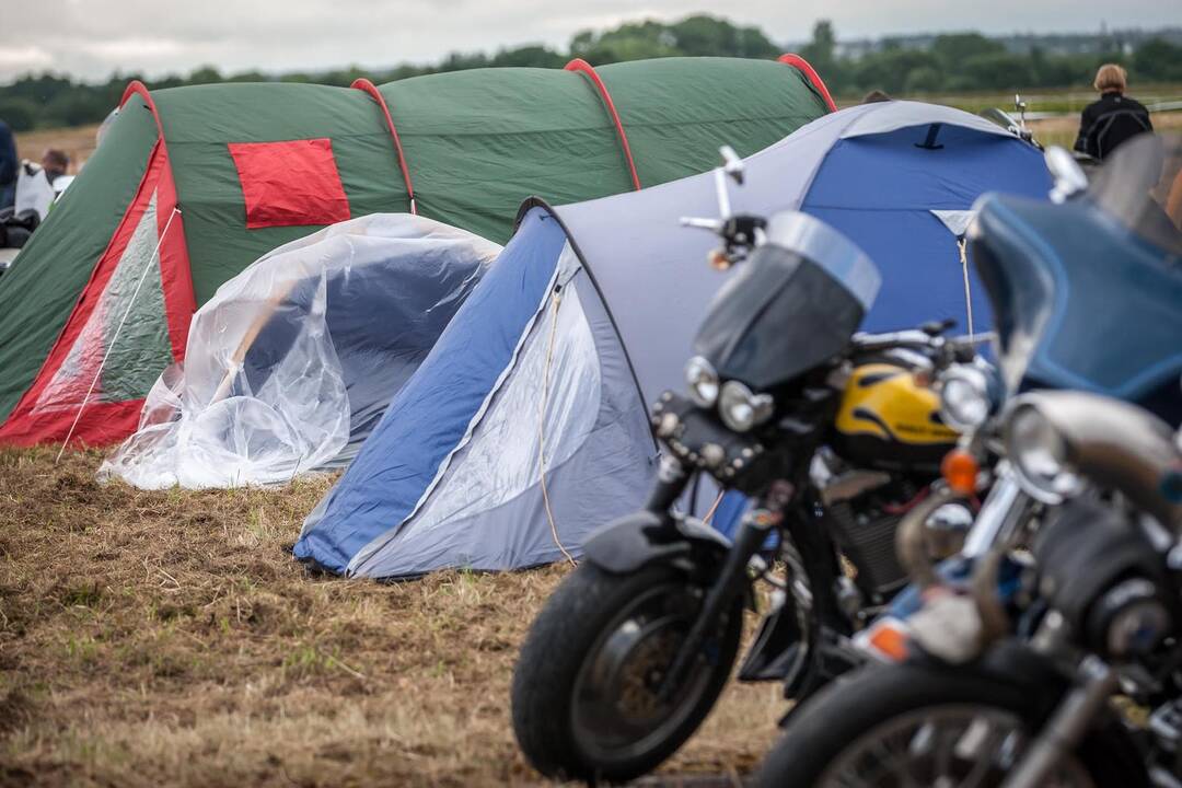 Motociklininkų paradas Kaune