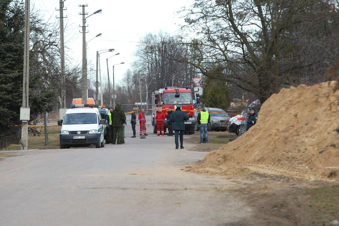 Sprogmuo Suvalkiečių gatvėje