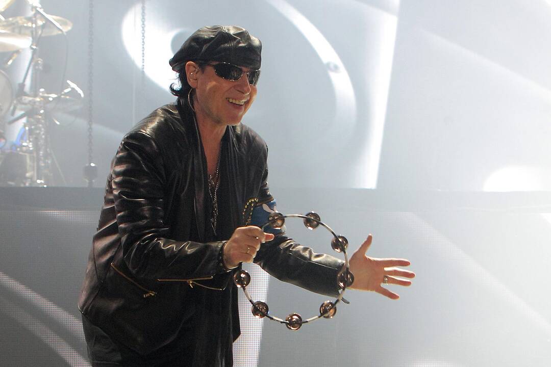 Kaune, „Žalgirio arenoje“ koncertavo legendiniai rokeriai „Scorpions“.