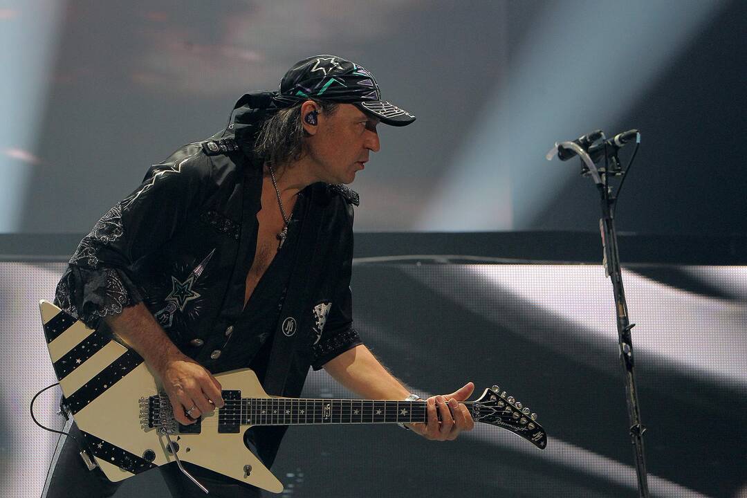 Kaune, „Žalgirio arenoje“ koncertavo legendiniai rokeriai „Scorpions“.